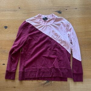 Summersalt Pink and Burgundy Pullover Size Medium